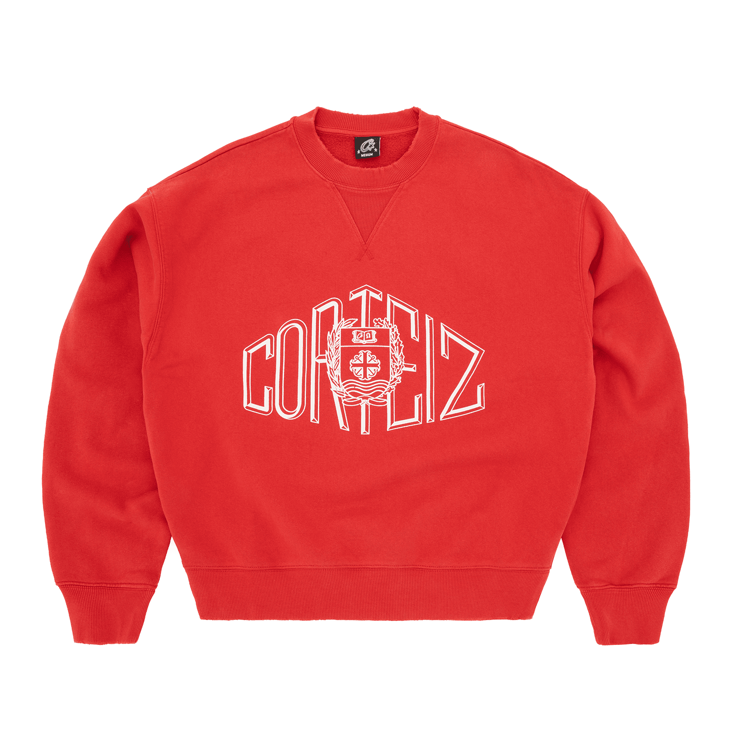 Sophomore Crewneck Red Corteiz Sweatshirt