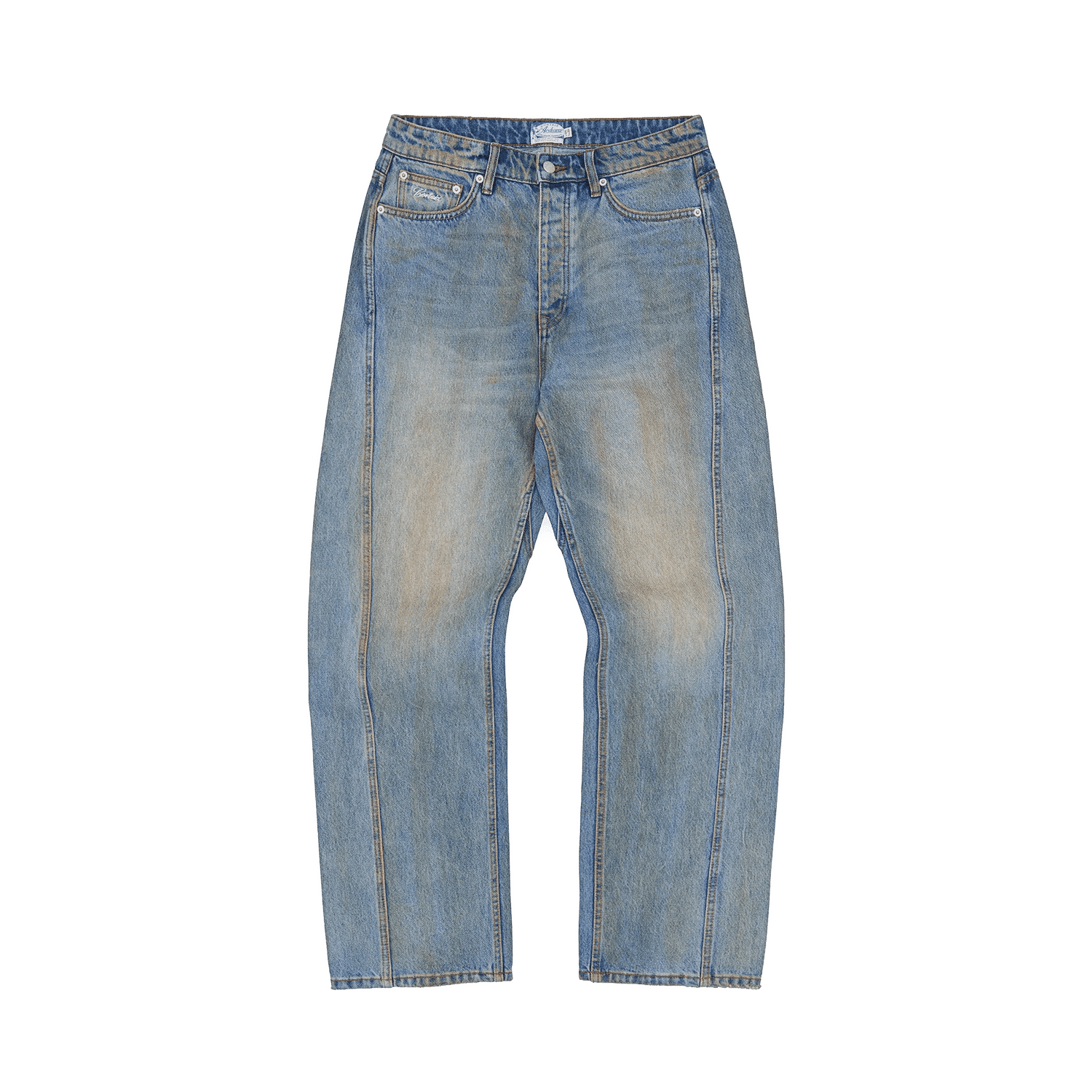 ARDWEAR Washed Indigo Baggy Jeans