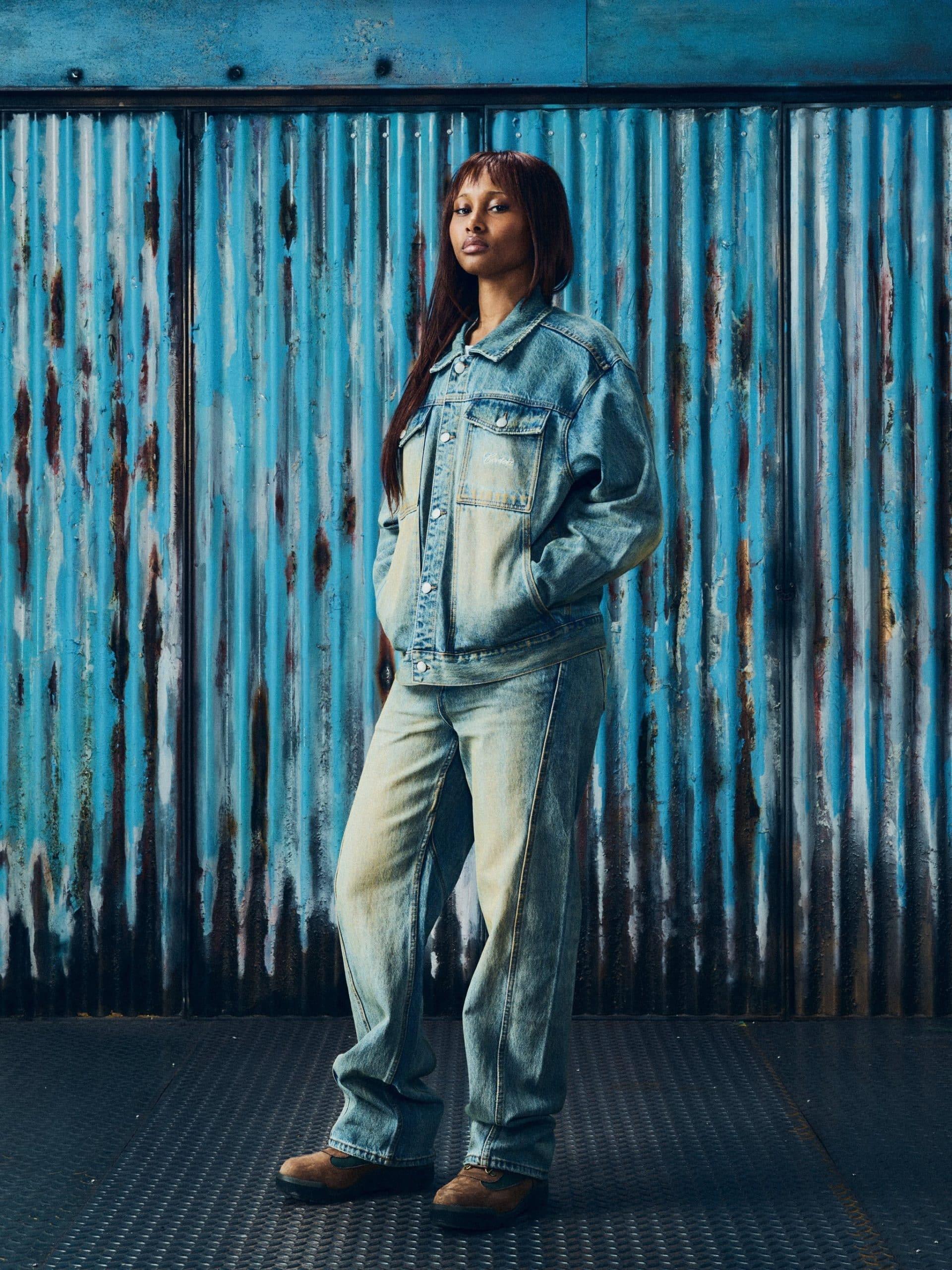 ARDWEAR Washed Indigo Baggy Jeans
