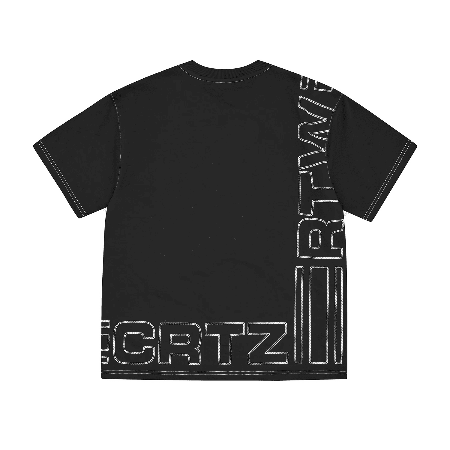 OUTLINE HEAVYWEIGHT TEE BLACK