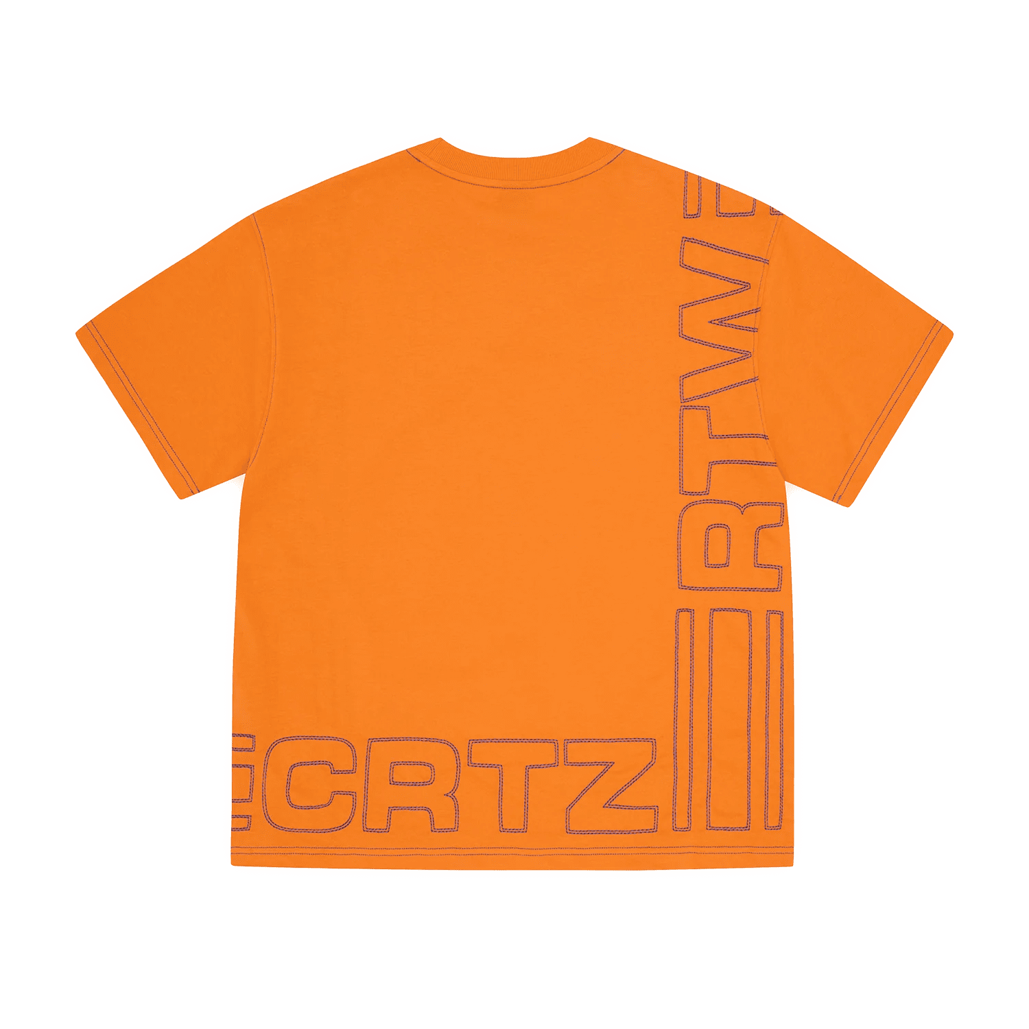 OUTLINE HEAVYWEIGHT TEE ORANGE