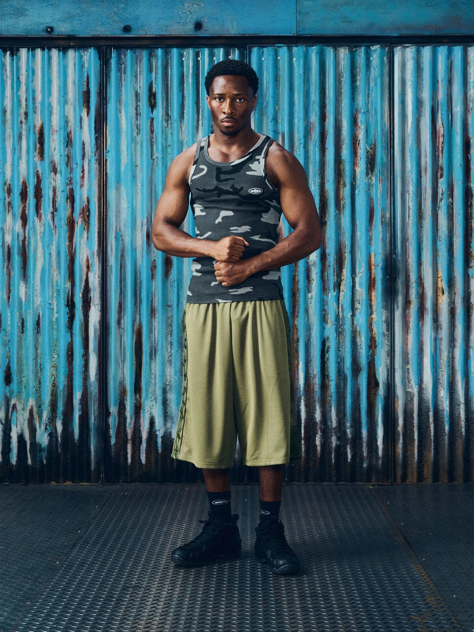 DEM PRO MESH SHORT OLIVE